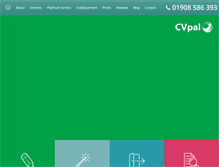 Tablet Screenshot of cvpal.co.uk